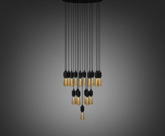 Heavy Metal / Cross / Chandelier / Classic