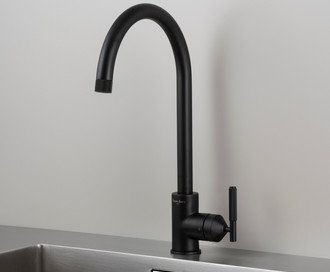 Kitchen Tap / Mixer / Linear / Welders Black