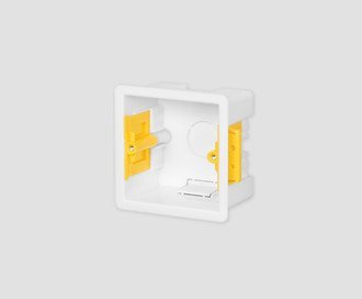 Electricity 1G Plastic Back Box 47mm