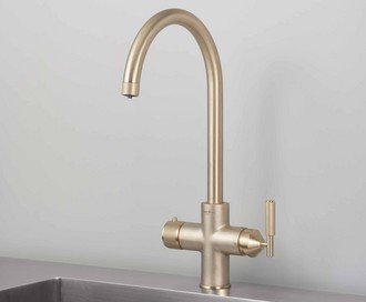 Kitchen Tap / 4-in-1 / Cross / Brass