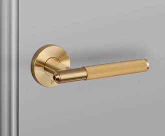 Door Handle / Linear / Brass