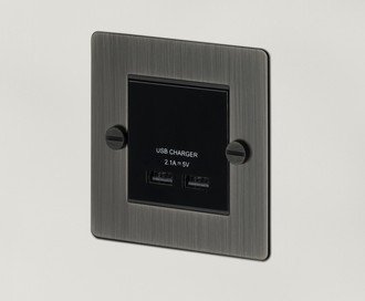 1G USB Charger / Smoked Bronze